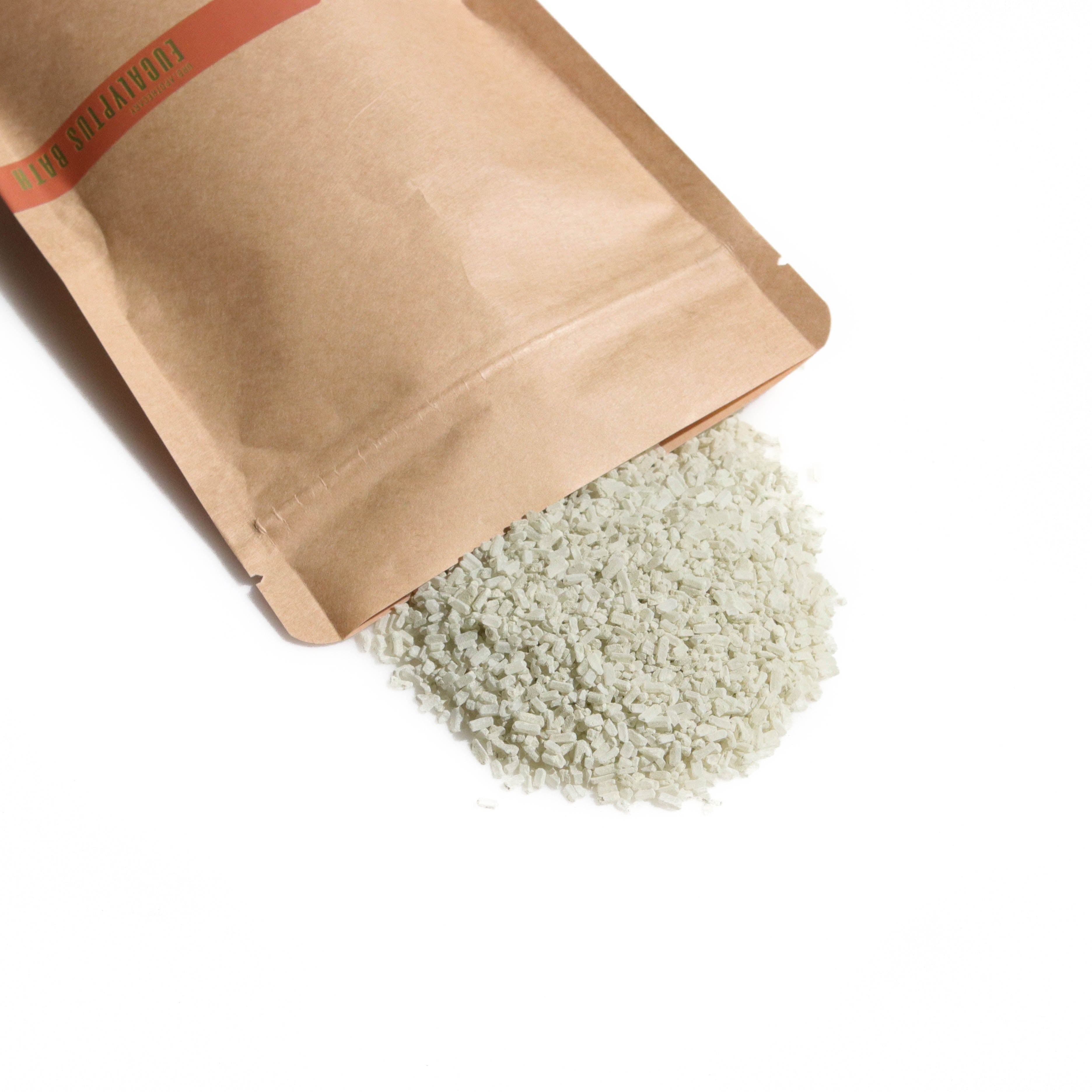 BATH SOAKS IN BIODEGRADABLE POUCHES