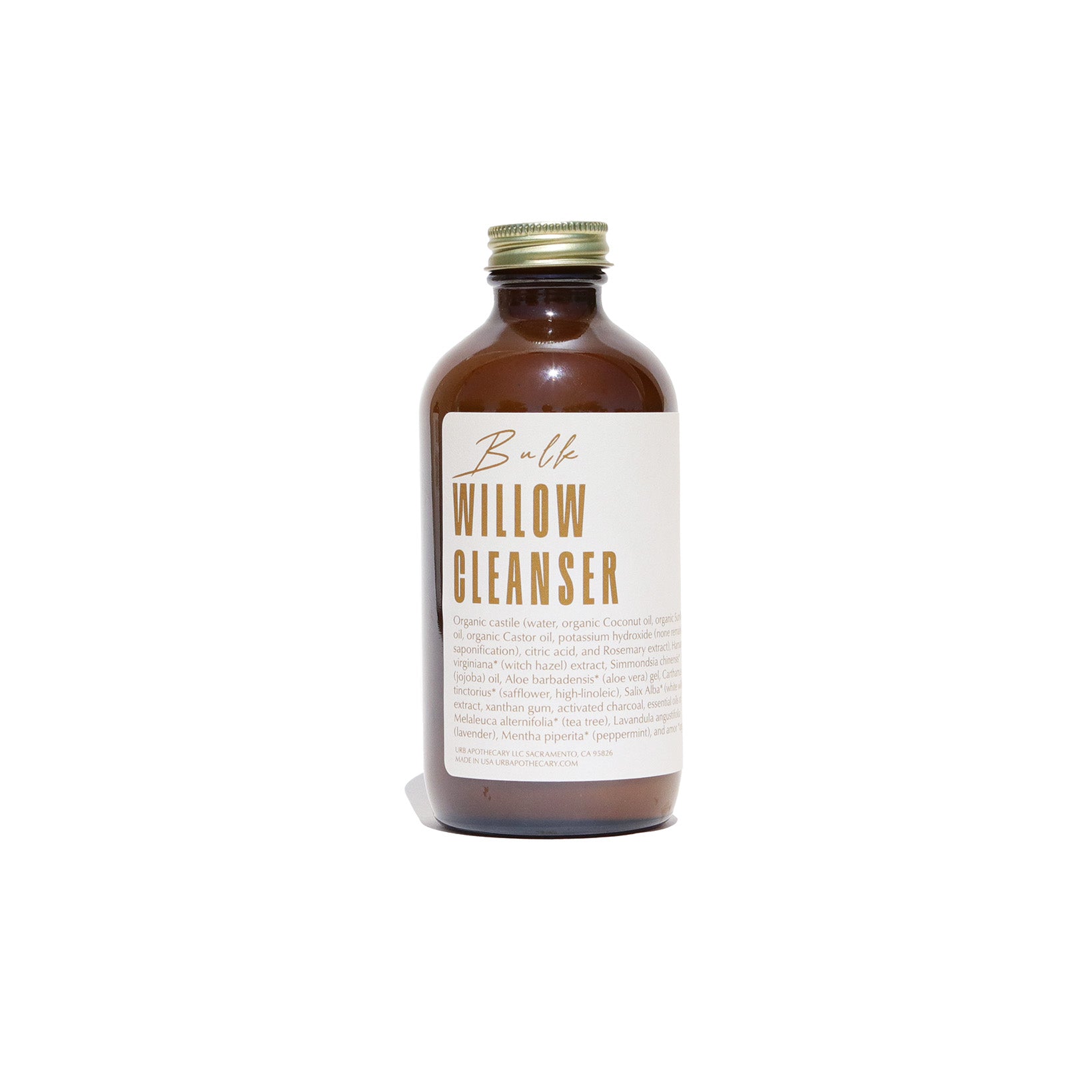 Willow Cleanser – Gentle, Plant-Based Face Wash with Willow Bark Extract for Clear, Balanced Skin | Purifying, Soothing, and clarifying Skincare Formula